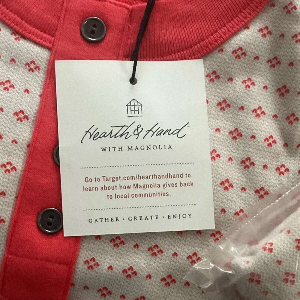 Unisex Toddler Hearth & Hand With Magnolia 2 piece Pajama Set - Picture 3 of 3